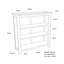 Rockett 90cm H x 90cm W Standard Bookcase