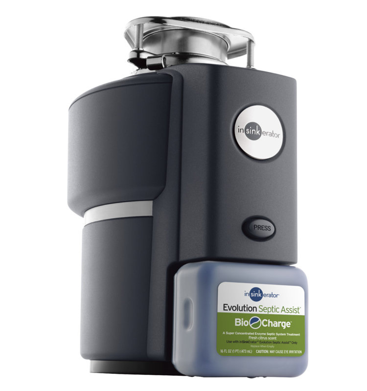 Evolution Septic Assist 3/4 HP Continuous Feed Garbage Disposal