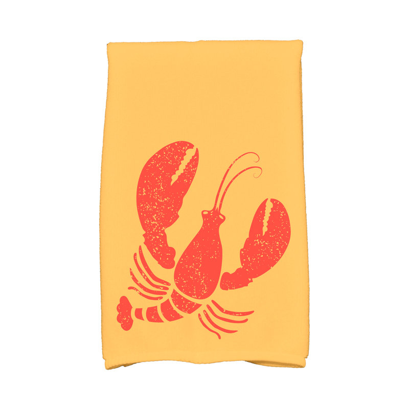 Serviette essuie-main, Jaune