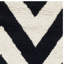 Nero Chevron Wool Area Rug-12827022