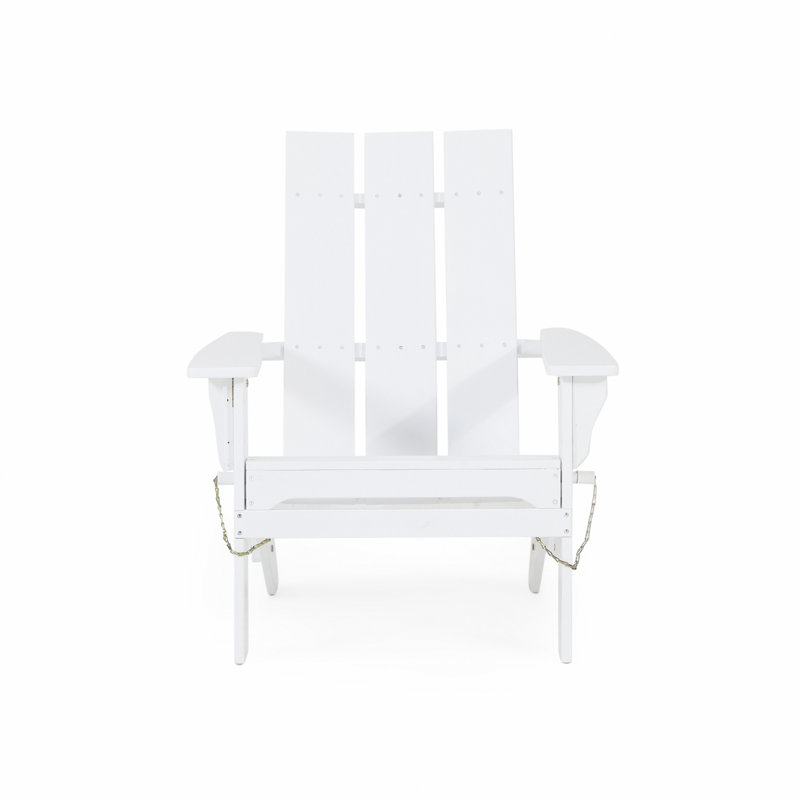 Chaise Adirondack pliable pour l'extérieur