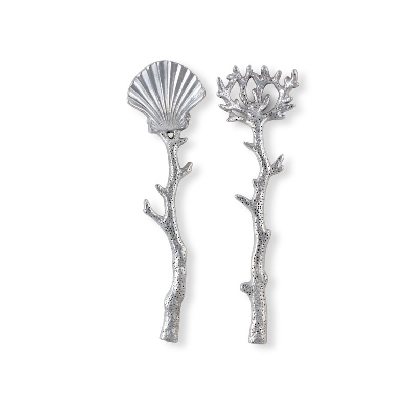 Coastal Salad Servers