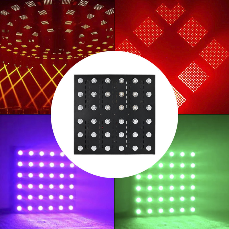 36 RGB 6x6 Tri-Coloured Matrix Blinder Light