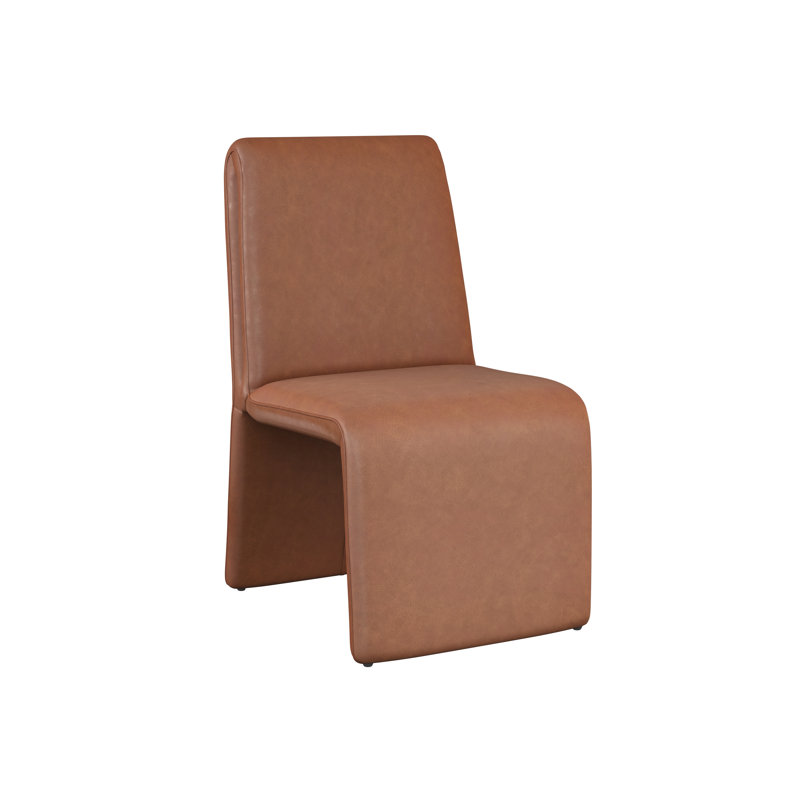 Chaise parsons rembourrée H 20 po, Brun