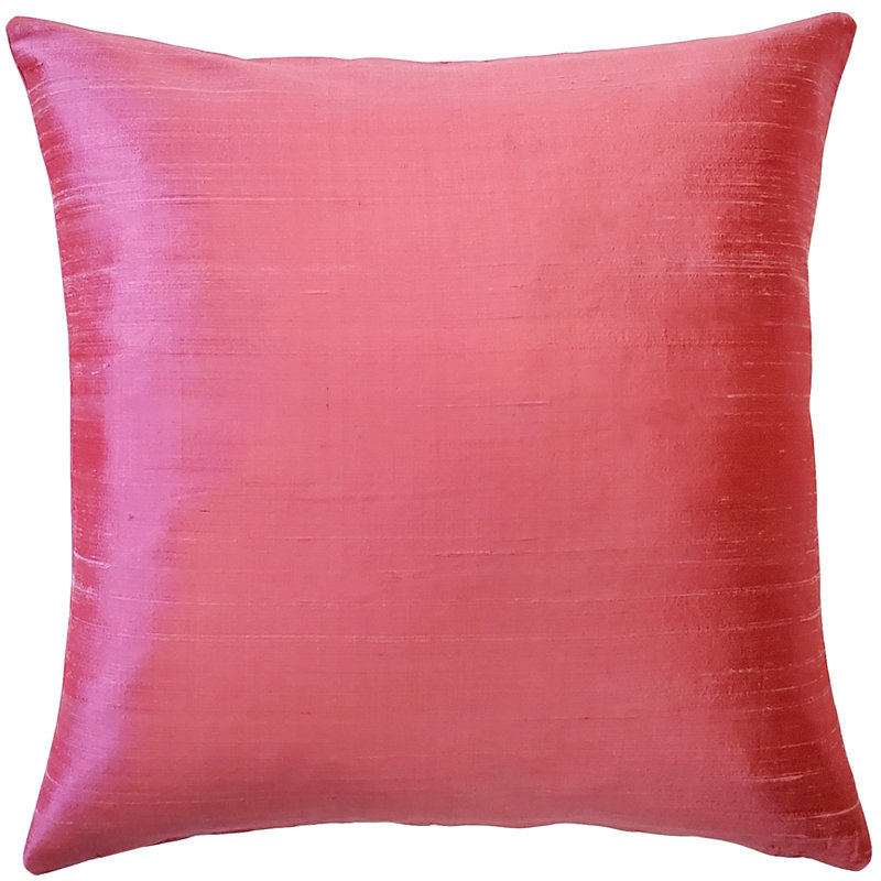 Sankara Throw Pillow, 20" x 20", Rose Blush