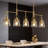 5 - Light 37.5'' W Linear Glam Kitchen Island Pendant