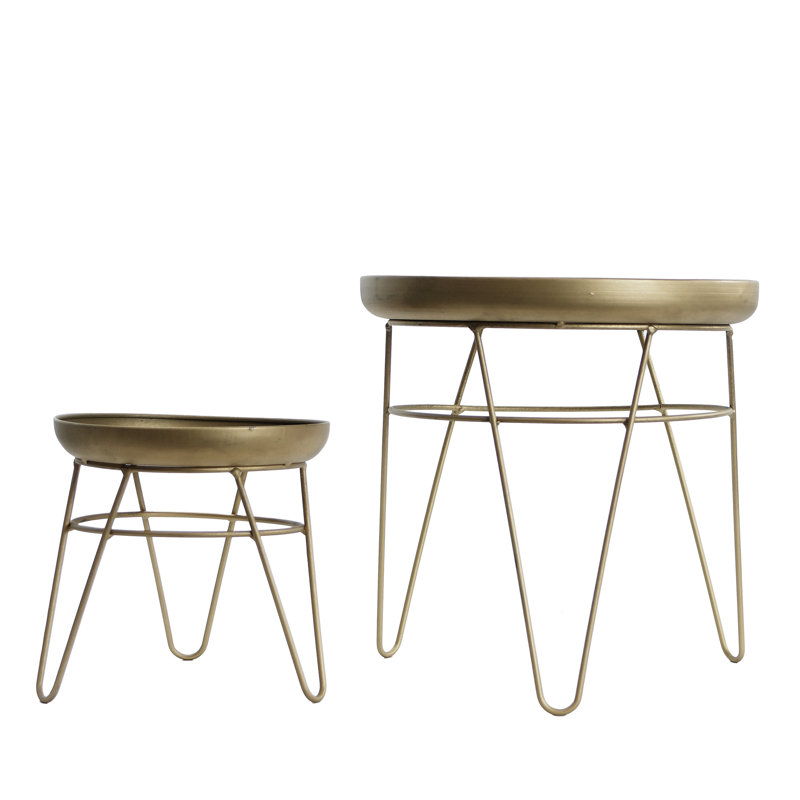 Ensemble de 2 supports en métal