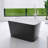 47'' Acrylic Freestanding Soaking Bathtub With Seat-111608565