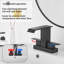 2-handle Bathroom Faucet with Drain Assembly-83678042