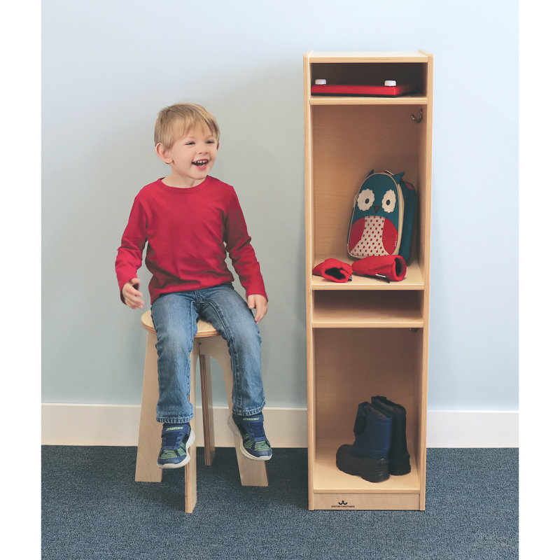 Casier de rangement pour 2 sections