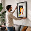 Bold Portrait Frame Art Deco - Print-1576512086-1576512084