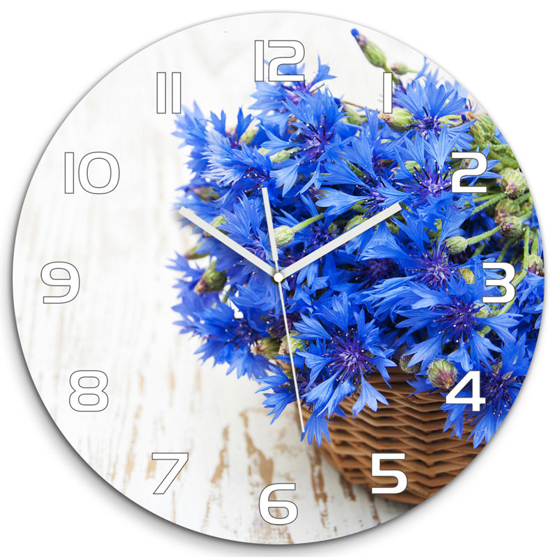 Jonetta Glass Wall Clock