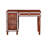 Formal Bedroom Furniture Vanity - Cherry Colored, Stool With Seat, Storage, + Poplar Veneer, Rubber Wood Classic In Color For Soft And Practical Storage Solutions