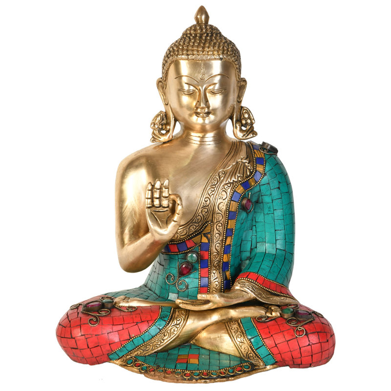 Bouddha tibétain bouddha prêchant son dharma