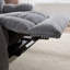 Canapé inclinable manuel en microfibre l 86,6 po Quiteris-905163129