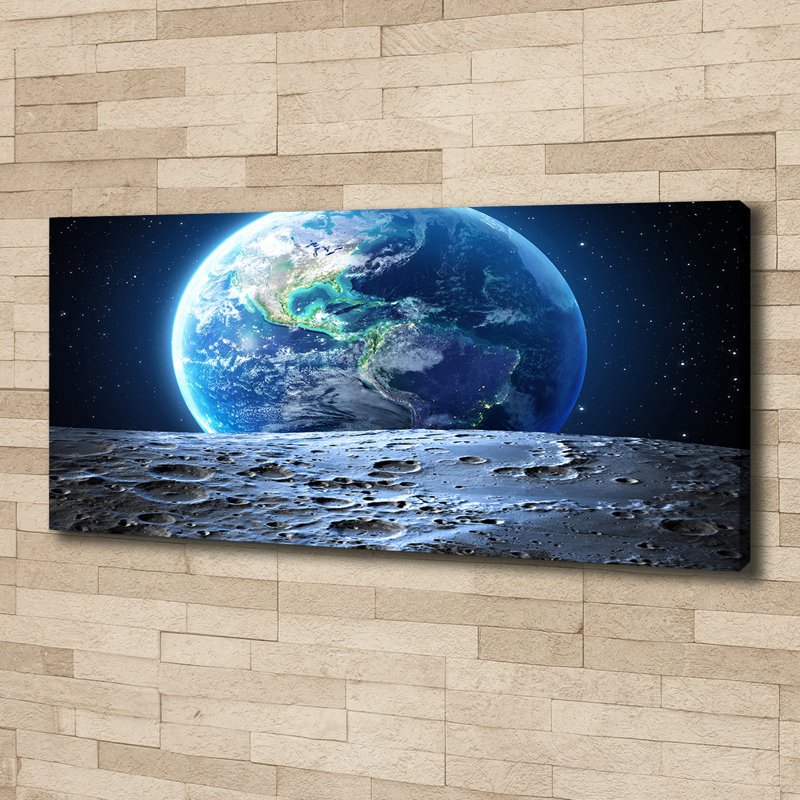 Planet Earth - Wrapped Canvas Print