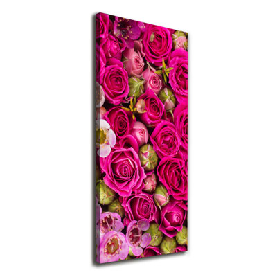 Bouquet Of Flowers - Wrapped Canvas Print