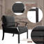 Fauteuil pivotant et coulissant avec ensemble de conversation en aluminium pour 10 personnes Ilonka-902581283
