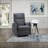 Recliners | Power Recliner Chair with USB Port | Fabric Upholstery | Charcoal Gray