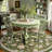 Chinoiserie Floral Rug Vintage Romance Design Washable Non-slip Green-503699242-511287986