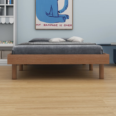 Modern Design Floating Platform Bed Frame