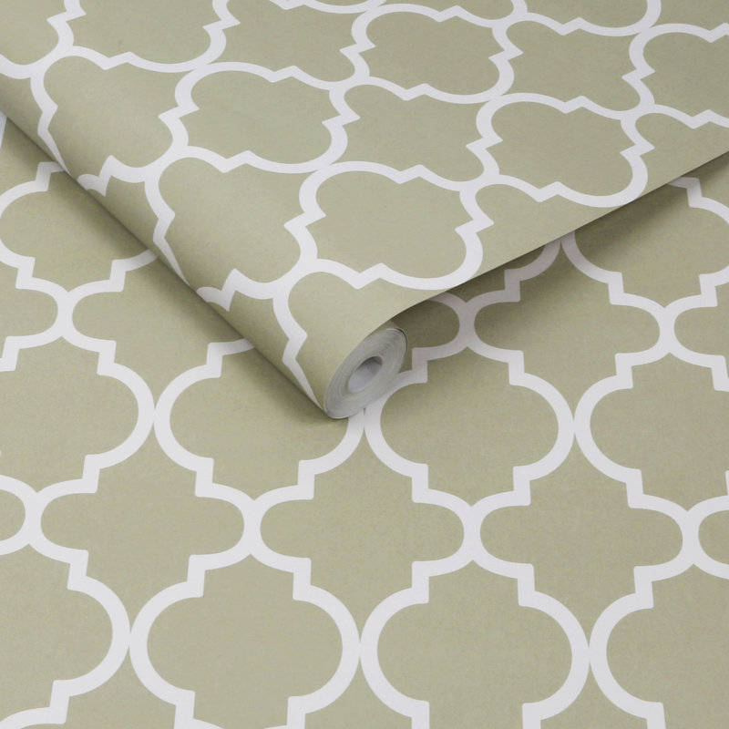 Graham & Brown Trellia Sage Wallpaper