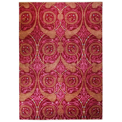 One-of-a-Kind Rectangle 8'1" X 11'4" Hand Knotted Area Rug