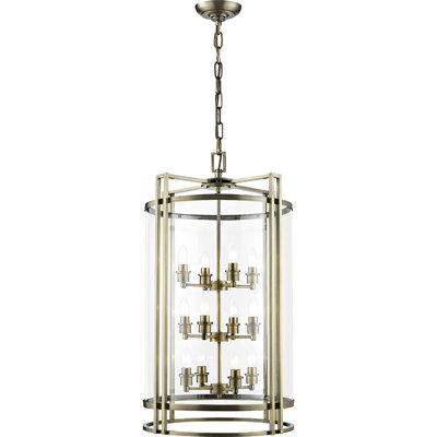 Johann 12-Light Lantern Chandelier