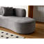 Canapé incurvé de 90 po avec coussins décoratifs, canapé de luxe en velours 4 places avec demi-lune et mousse haute densité, idéal pour les salons modernes, les bureaux et les appartements-380268212