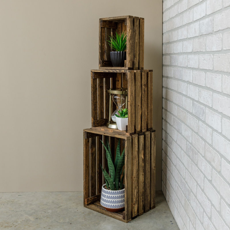 Kunkle Holdings LLC Solid Wood Decorative Bin