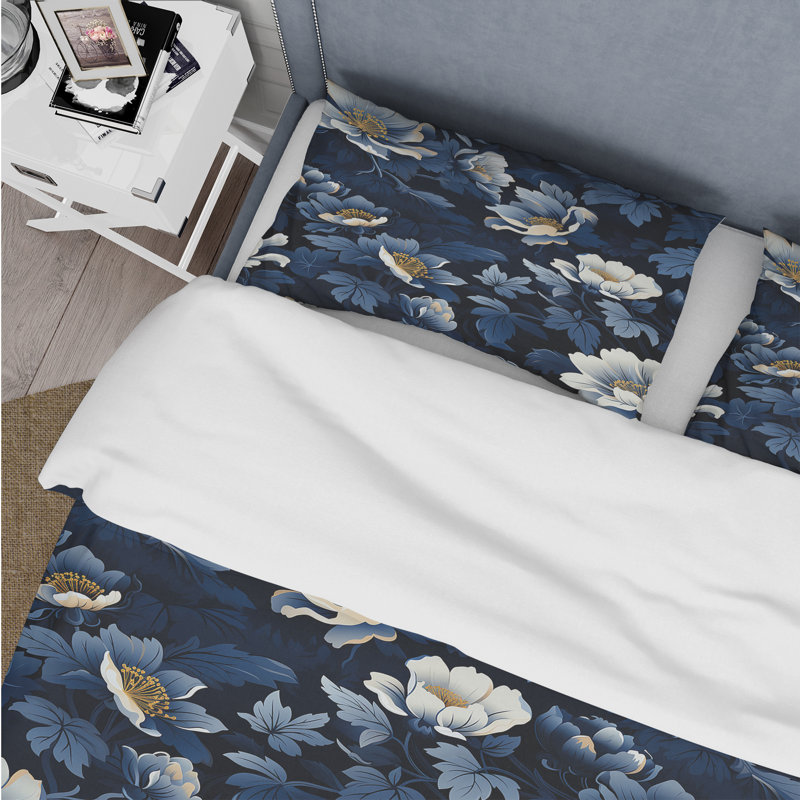 Ensemble de housse de couette Nightfall, Housse de couette simple + 1 taie décorative stan