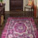 Tapis ivoire/violet Yareli