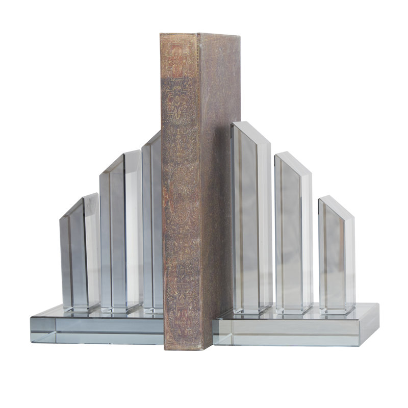 Serre-livres décoratif, H 5,95 po x l 3,9 po x P 3,95 po