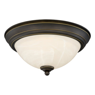 Humayraa Glass LED Flush Mount