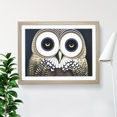 Euphoric Owl - Framed Print