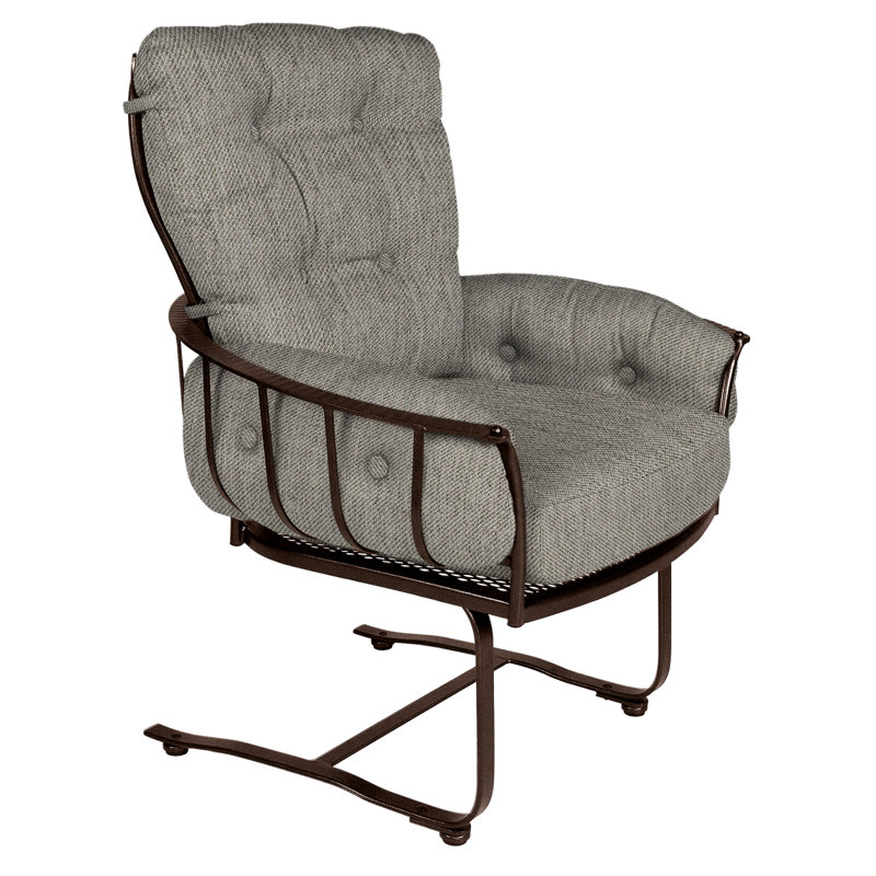 Monterra Outdoor Lounge Chair, Adena Shale, Copper Creek