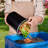 1 Gallons Metal Odor Resistant Indoor Kitchen Composter with Latching Lid-86536307