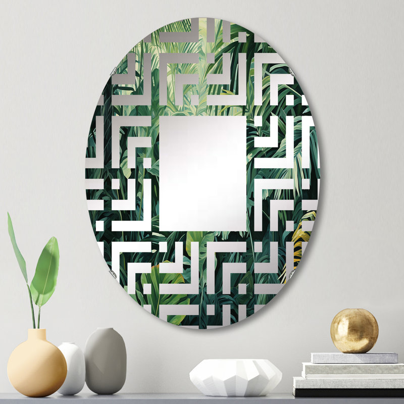 Oval Mirror, 29.5" x 19.6"