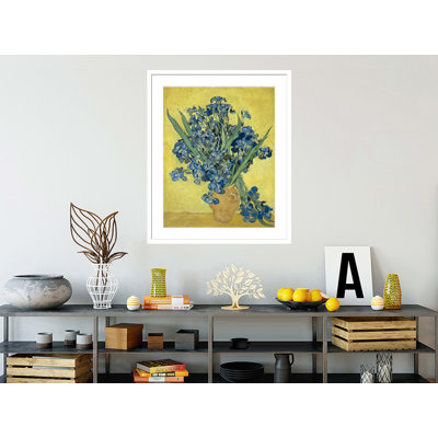 «Irises» par Vincent van Gogh, impression giclée encadrée