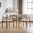 Dining Room Chairs with Comfortable PU Foam Seat