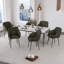 Ohio Modern Upholstered Dining Chairs with Metal Legs-168776875-196011015