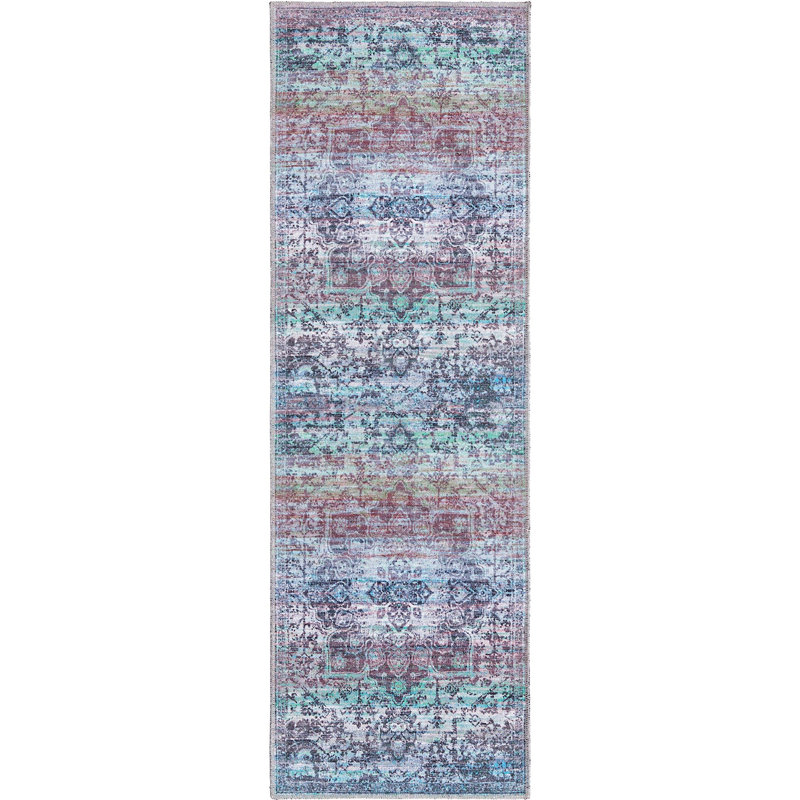 Tapis oriental en allure, Tapis de couloir 2 pi x 6 pi
