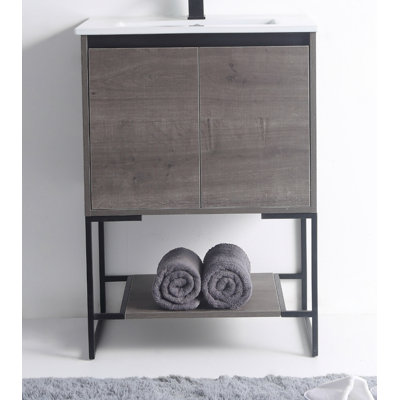 Ensemble de meuble-lavabo simple 24 po Fiquett