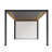 Motorized Louvered Aluminum Pergola With LED Lights And 2-In-1 Electric Motorized Projector Screen-127695314