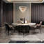 Lustre rond en cristal 15 lumières Transitional-1298608859