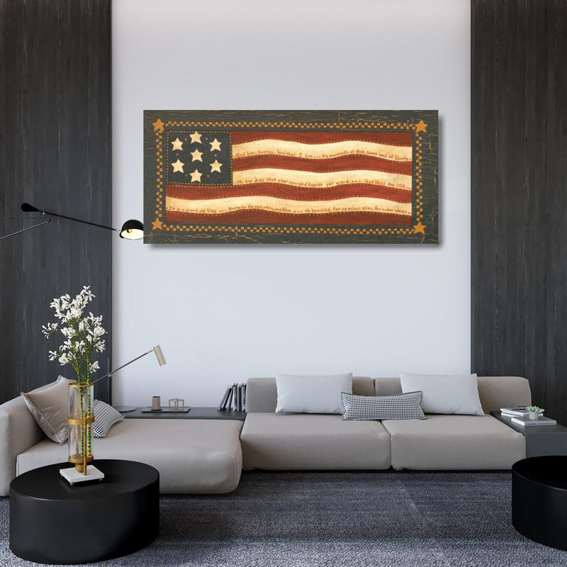 American Flag, 22" H x 48" W