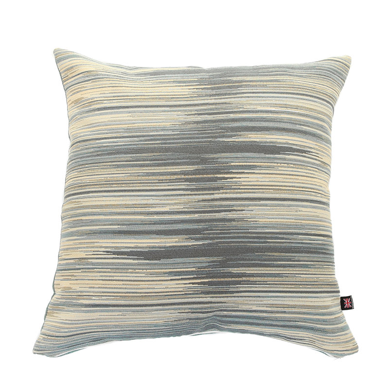Amaya Striped Square Cushion, Medium