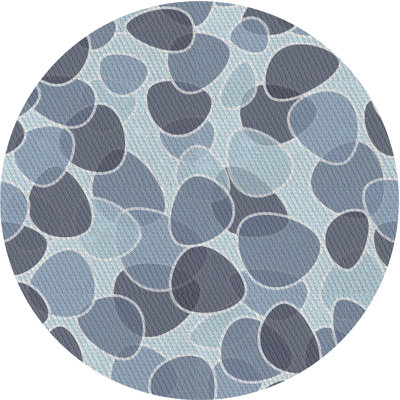 Gris Tapis décoratif
