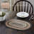 Sawyer Mill Jute Geometric Oval Placemat