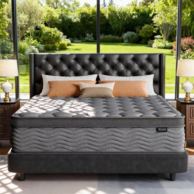 12” Medium Hybrid Mattress Pocket Spring With Memory Foam